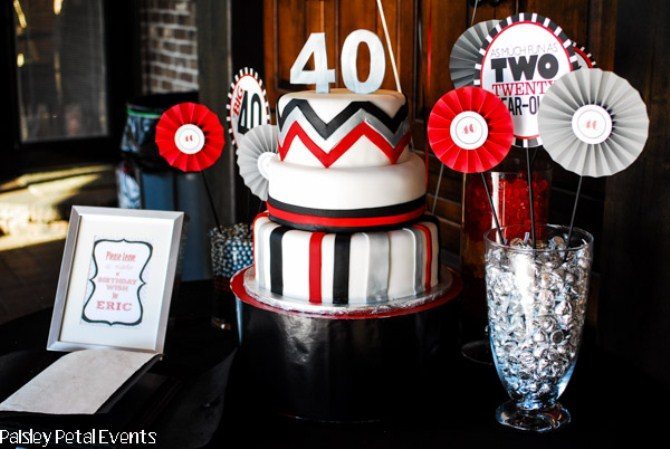 40th Birthday Party Ideas For A Fun Event Canvas Factory